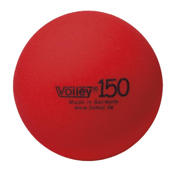 Roter Volley 150 Schaumstoffball, Made in Germany, ideal für Sport und Spiel.