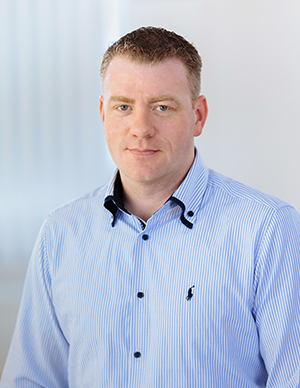 Porträt von Marc Rode, Leitung Lager / Logistik.